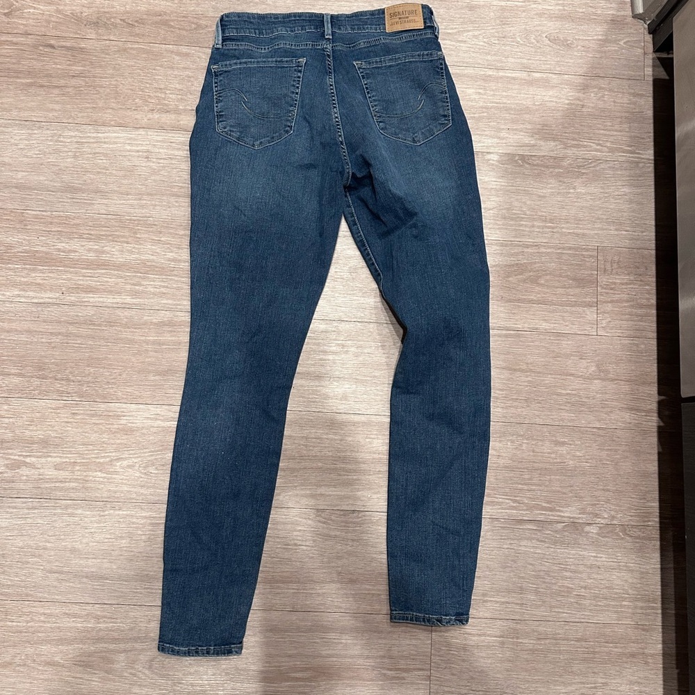 Signature by Levi Strauss Indigo Skinny Jeans - Picture 5 of 5